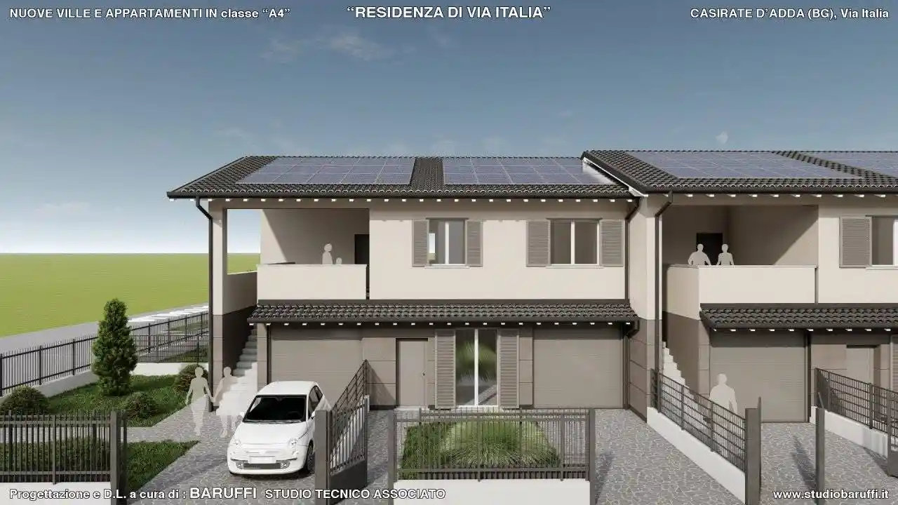 Appartamento in vendita a Casirate d'Adda