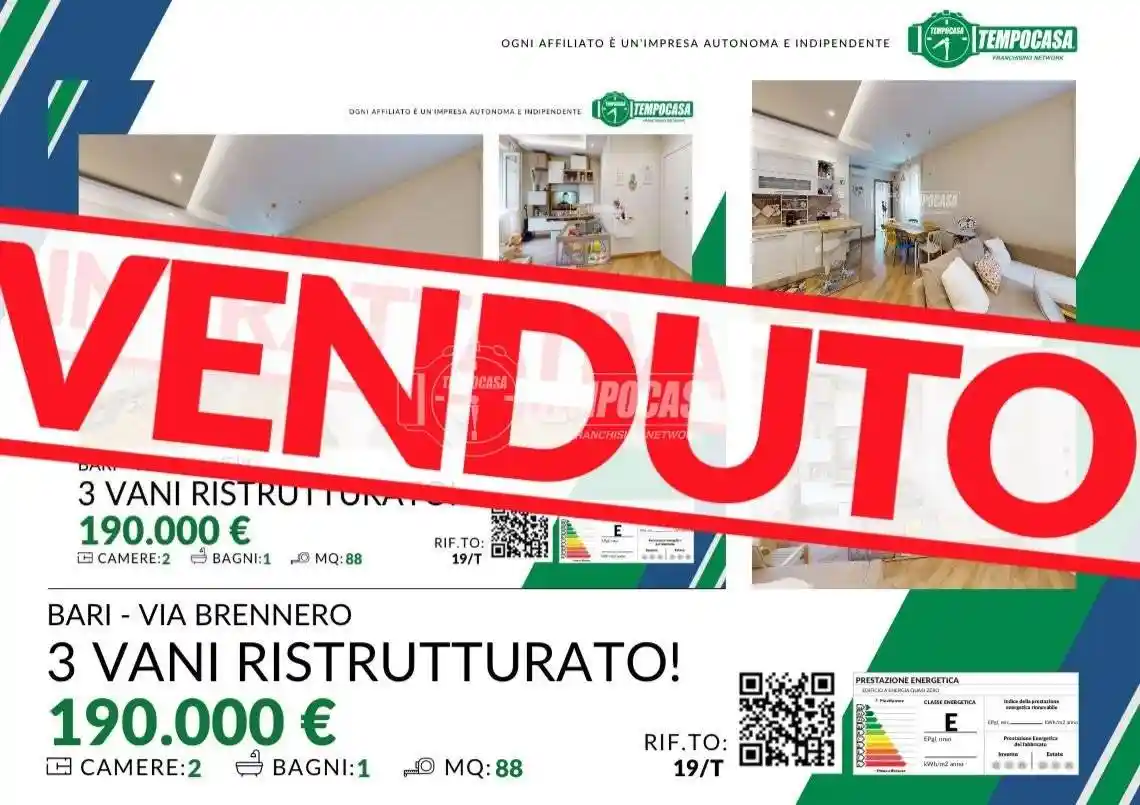 Appartamento in vendita a Bari