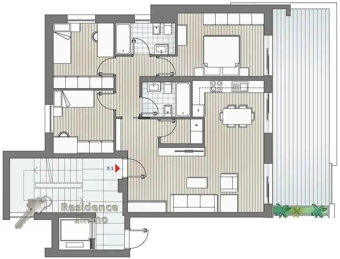 Appartamento in vendita a Bolzano