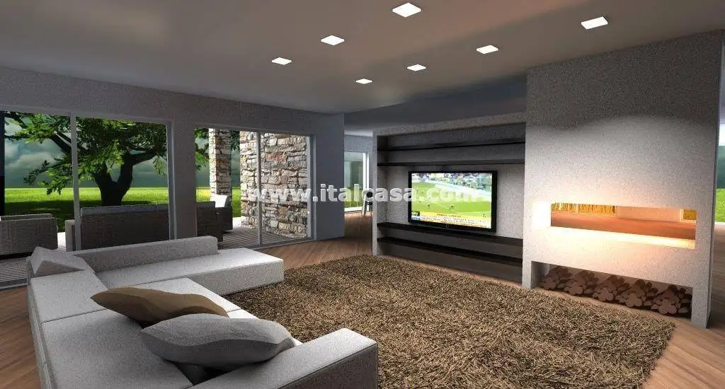 Villa bifamiliare via San Carlo Borromeo, Casco, Cenate Sopra - foto 5