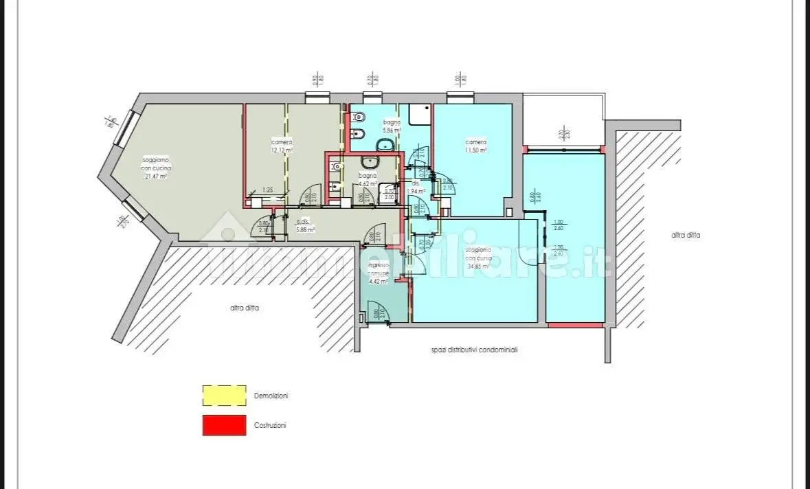 Bilocale frazione Filey 42, Centro, Antey-Saint-Andrè - foto 4