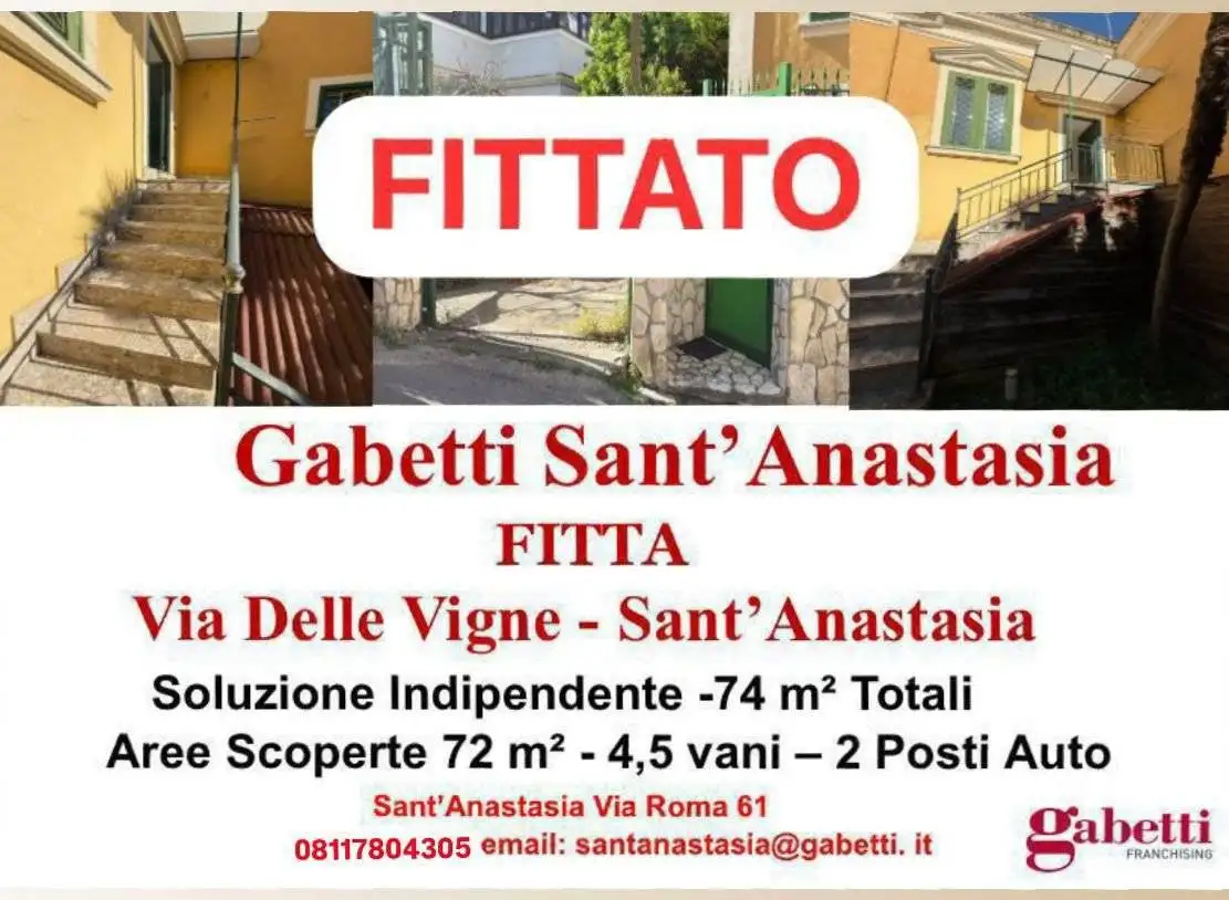Casa indipendente in affitto a Sant'Anastasia