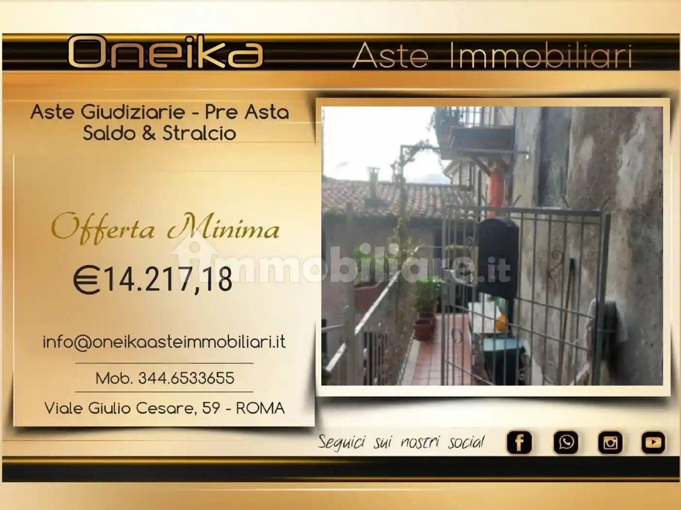 Appartamento in vendita a Bellegra