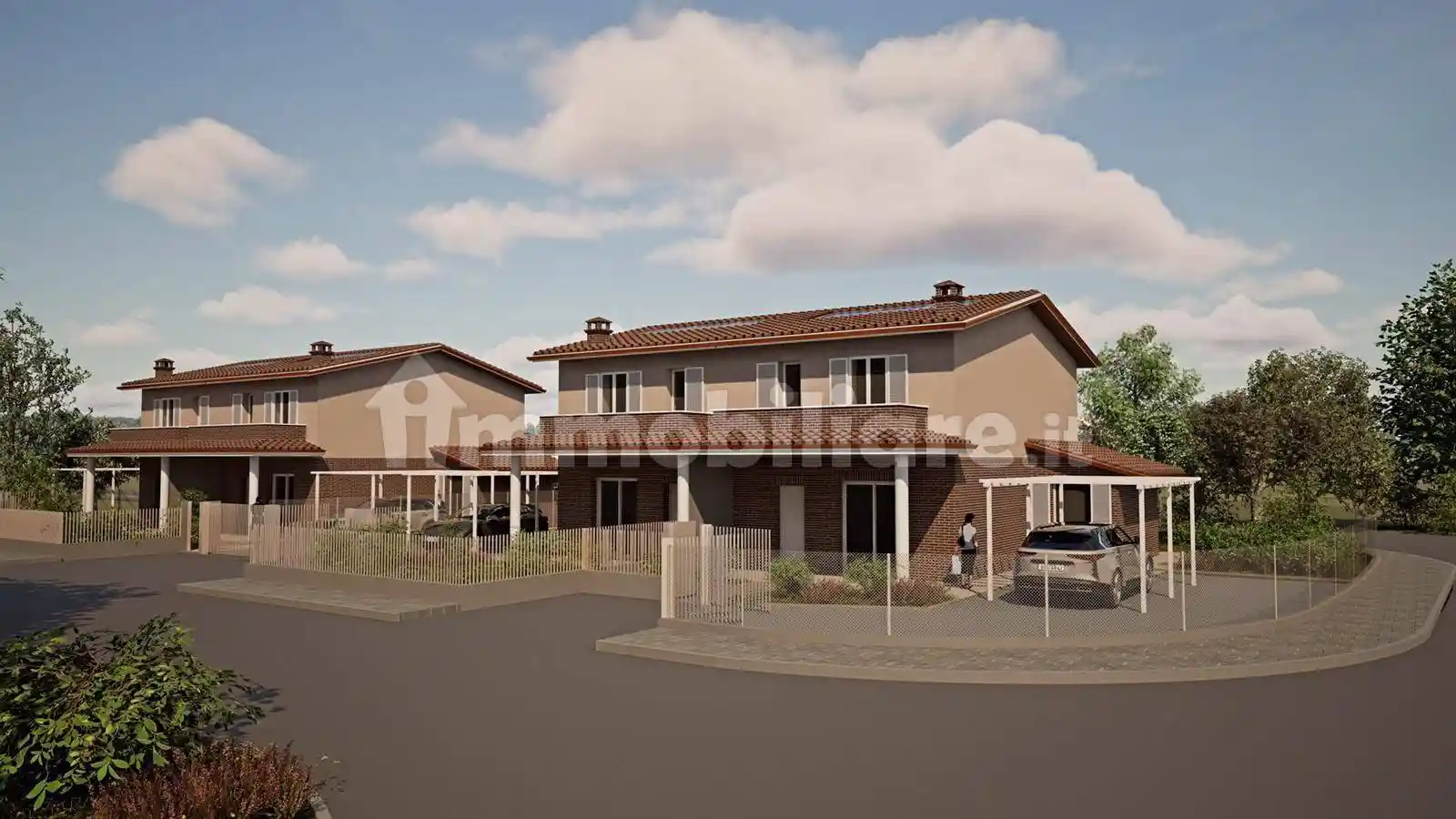 Villa bifamiliare, nuova, 150 m², Ponte Valleceppi, Perugia - foto 2