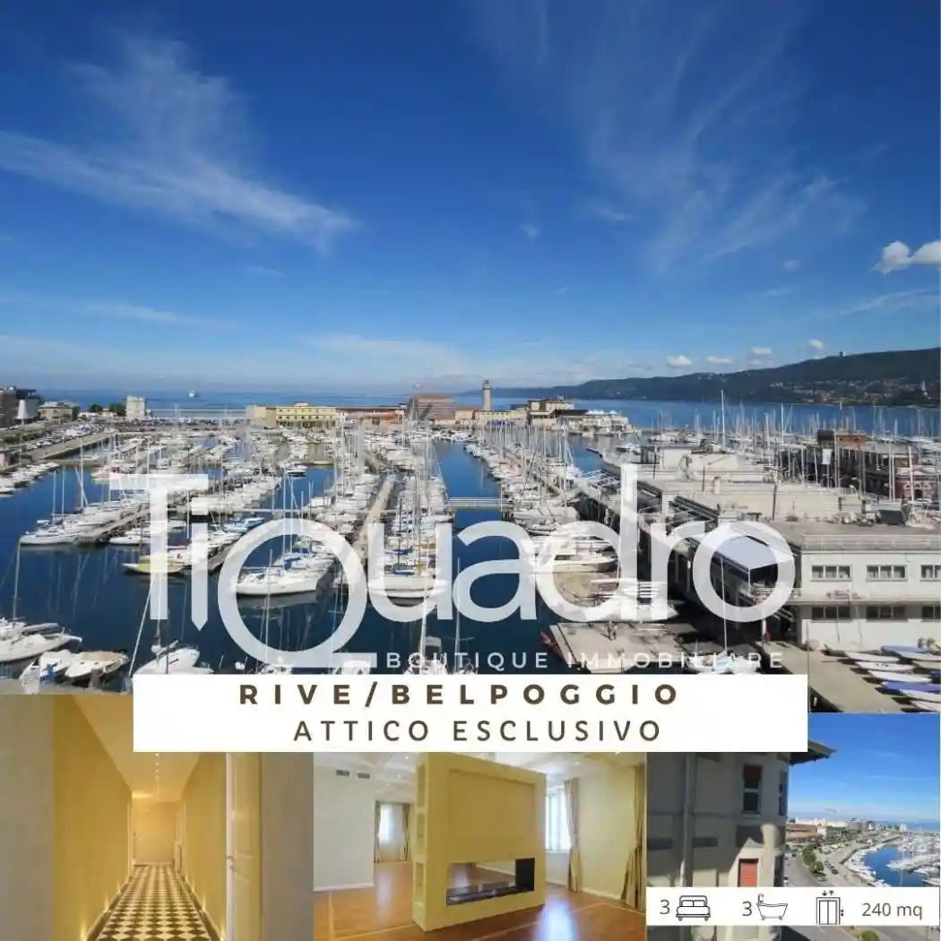 Attico - Mansarda in vendita a Trieste