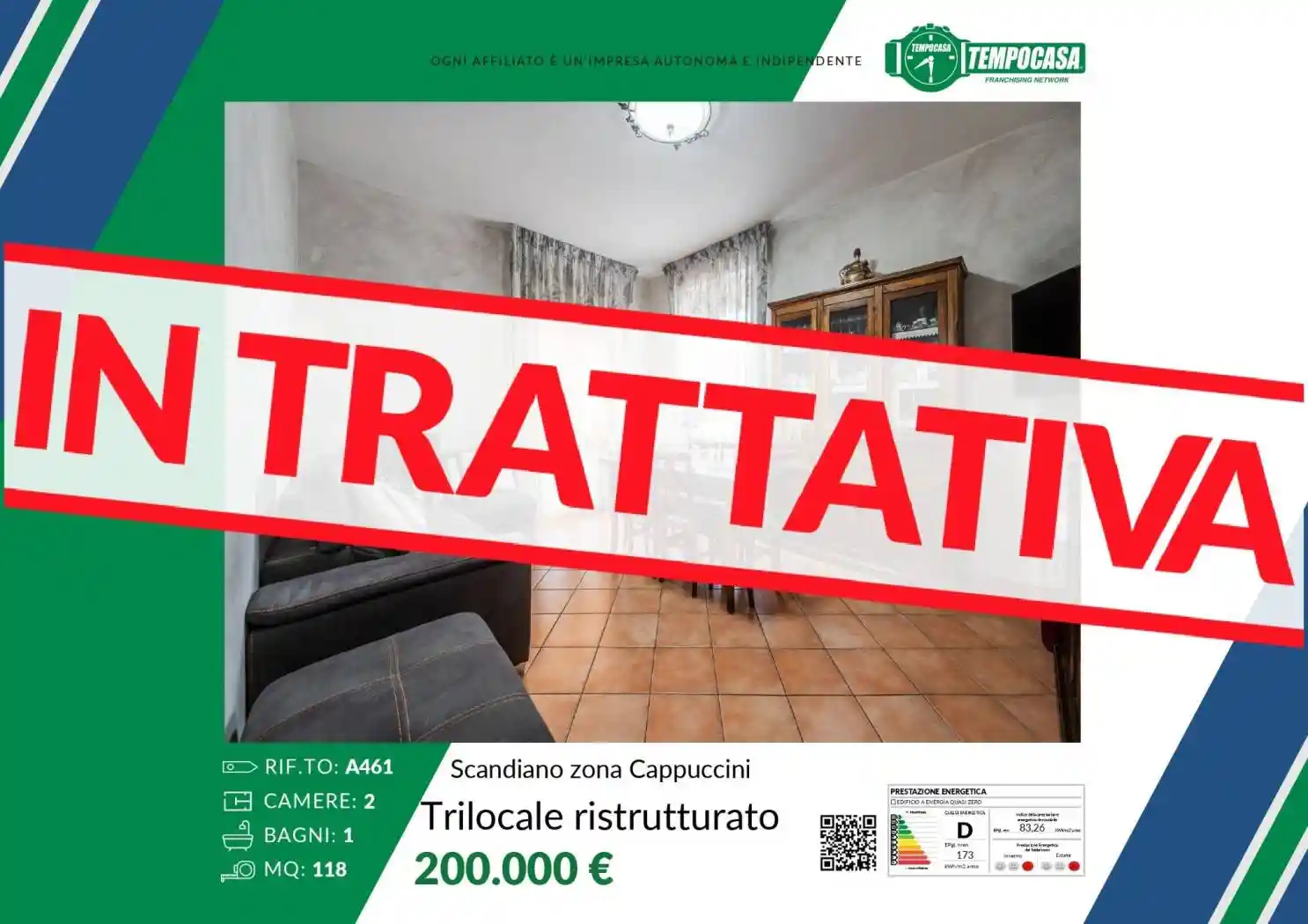 Appartamento in vendita a Scandiano