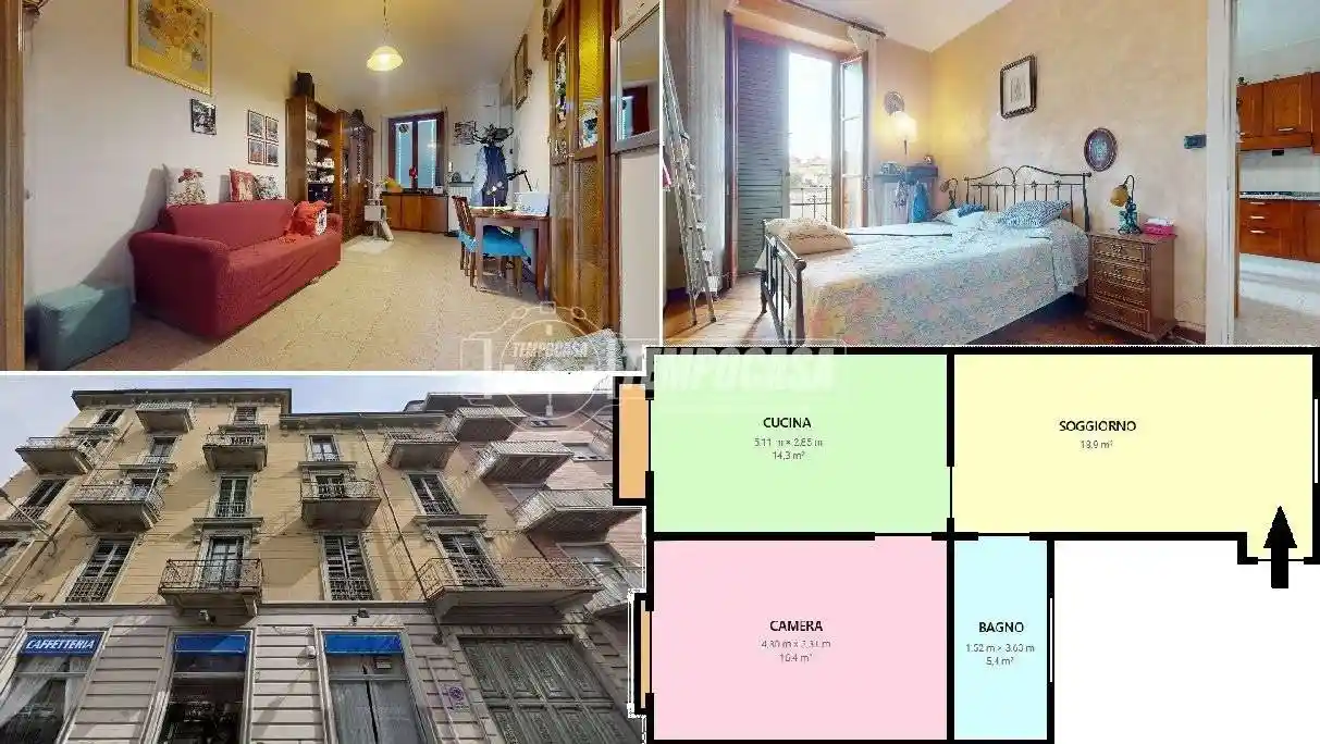 Appartamento in vendita a Torino