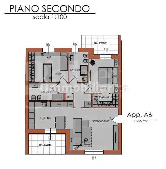 Appartamento in vendita a Piacenza
