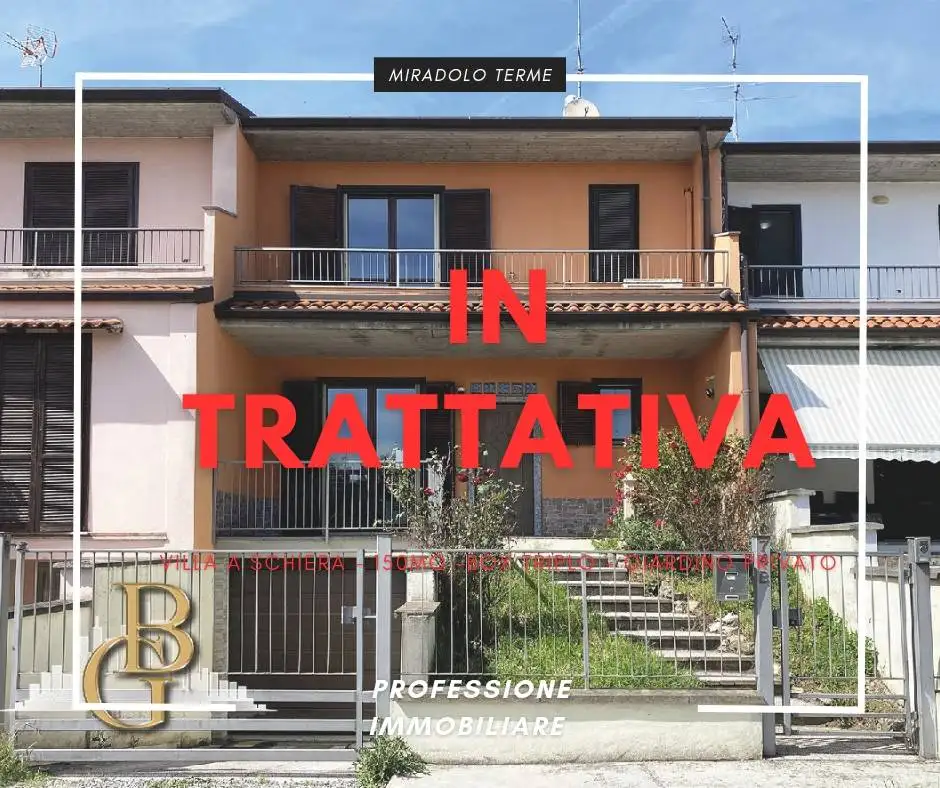 Villetta a schiera in vendita a Miradolo Terme