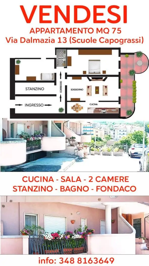 Appartamento in vendita a Sulmona