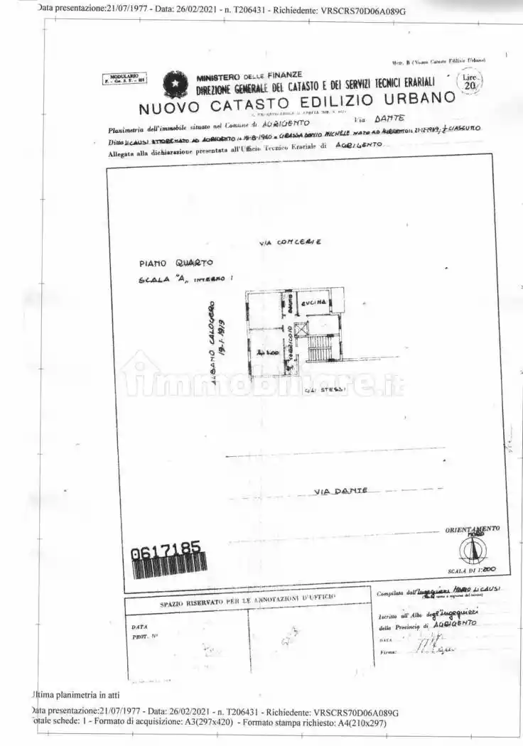 Appartamento in vendita a Agrigento