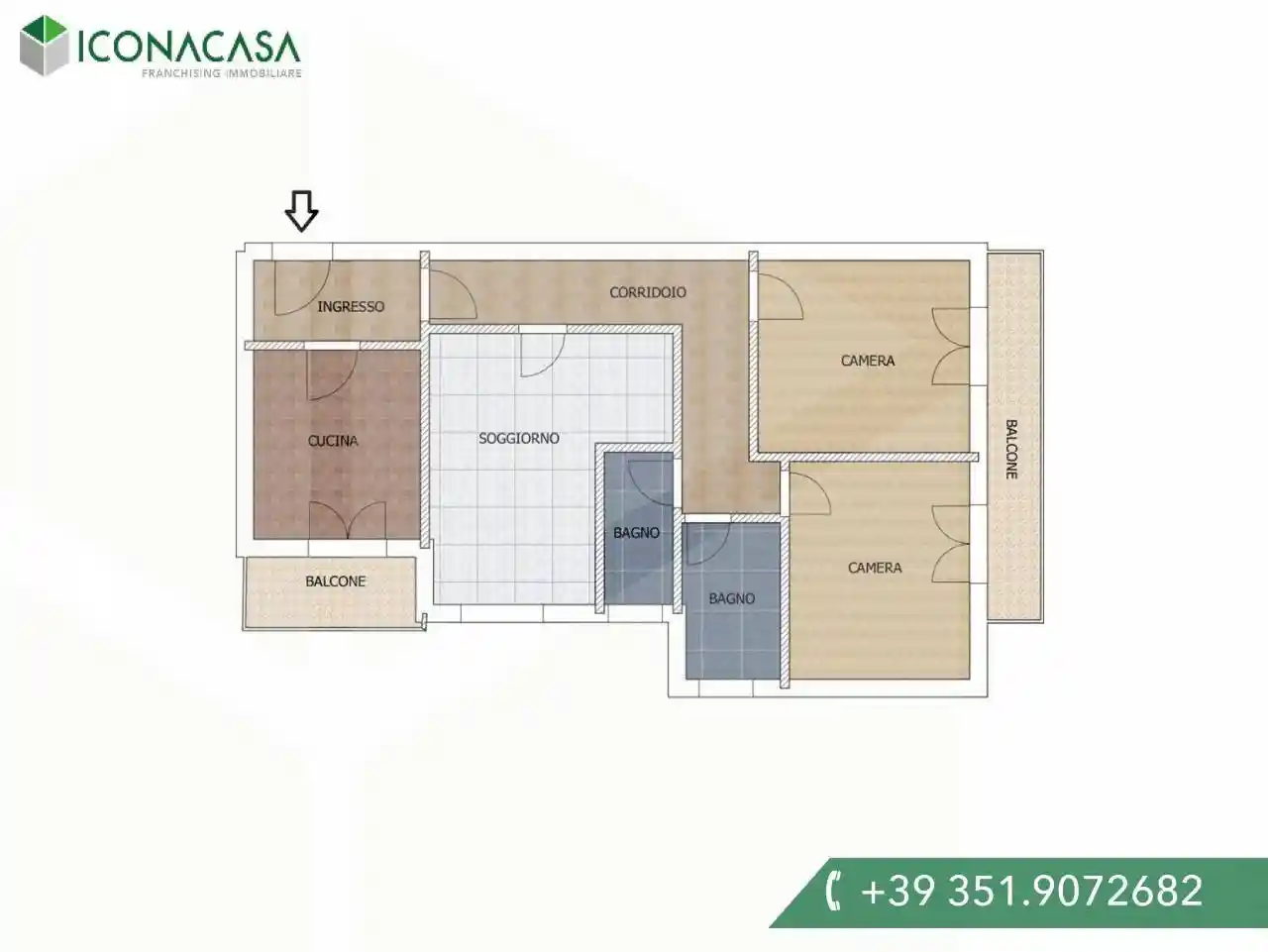 Trilocale via Marcello Morelli, Centro, Matera - foto 2