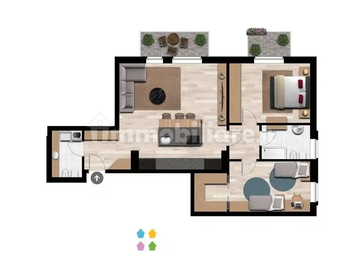 Appartamento in vendita a Novara