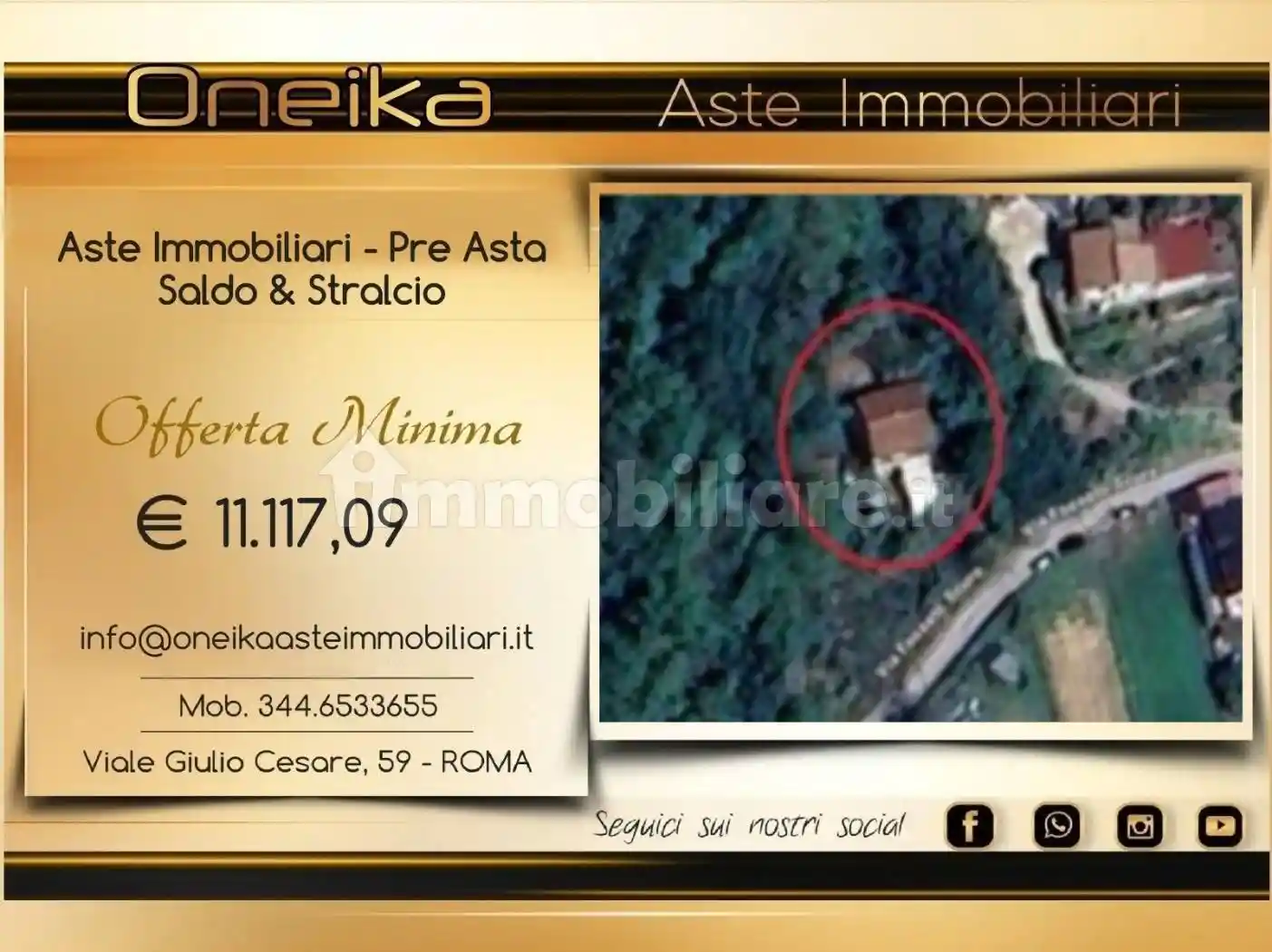 Appartamento in asta a Gerano