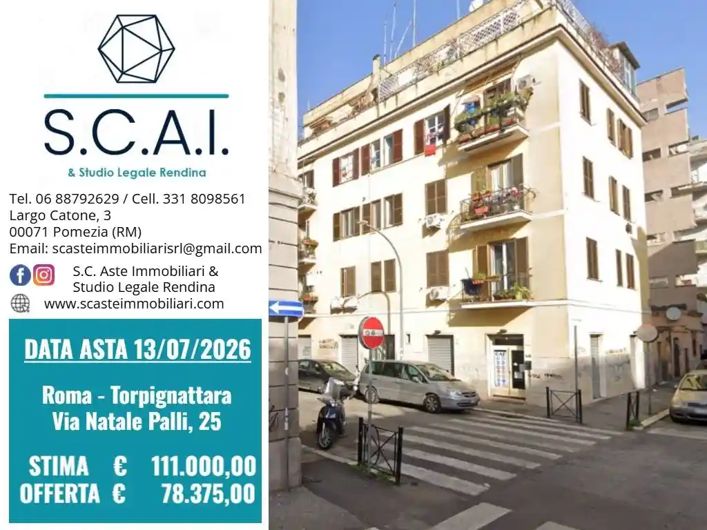 Appartamento in vendita a Roma