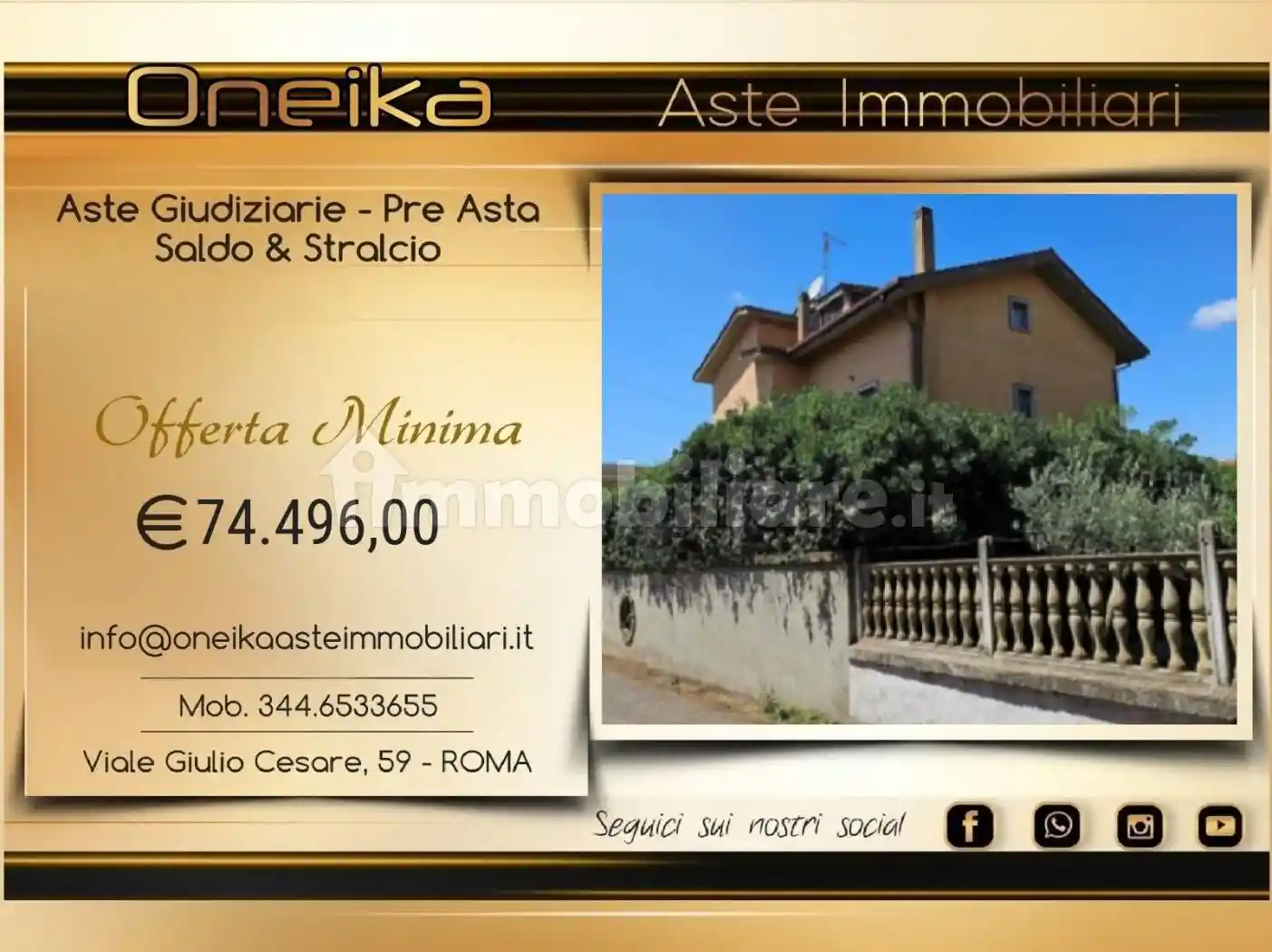 Appartamento in vendita a Roma