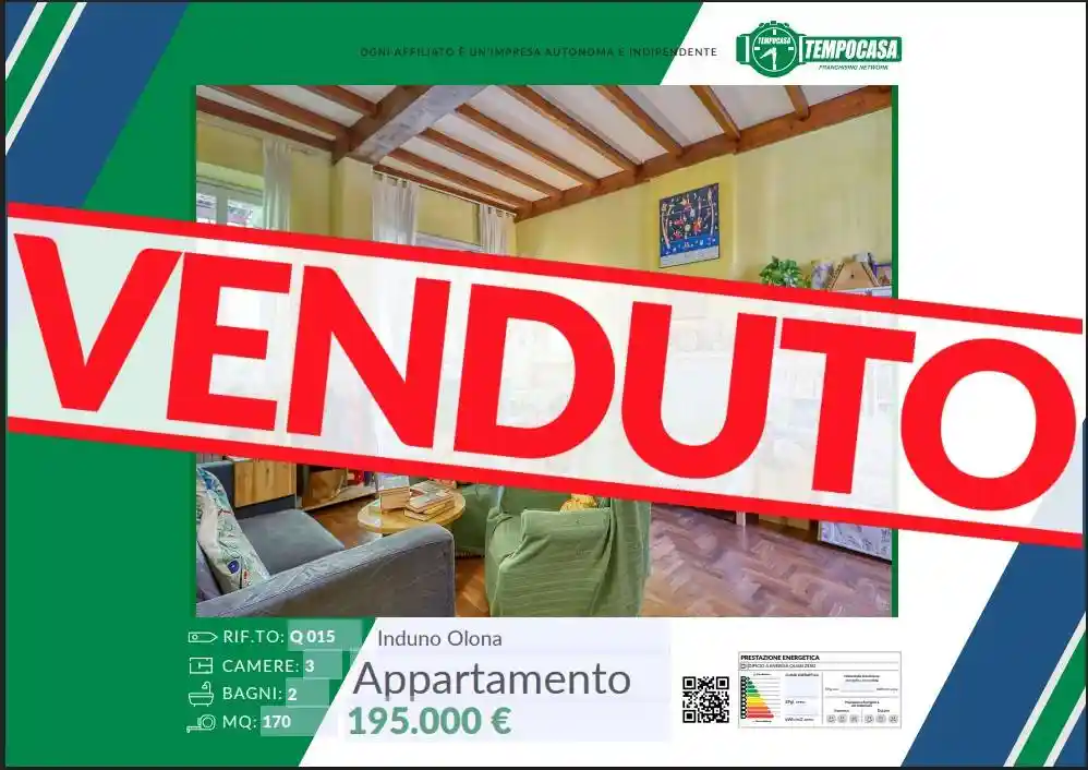 Appartamento in vendita a Induno Olona