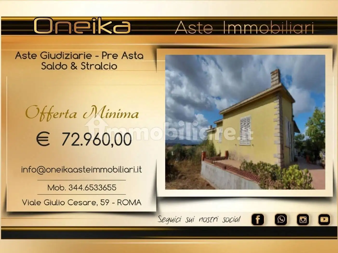 Appartamento in asta a Berchidda