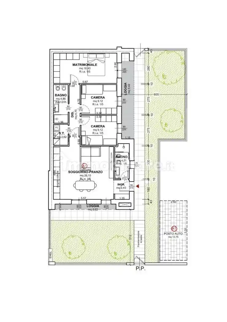 Quadrilocale via Loreto, Ponte Pietra - Case Frini, Cesena - foto 4