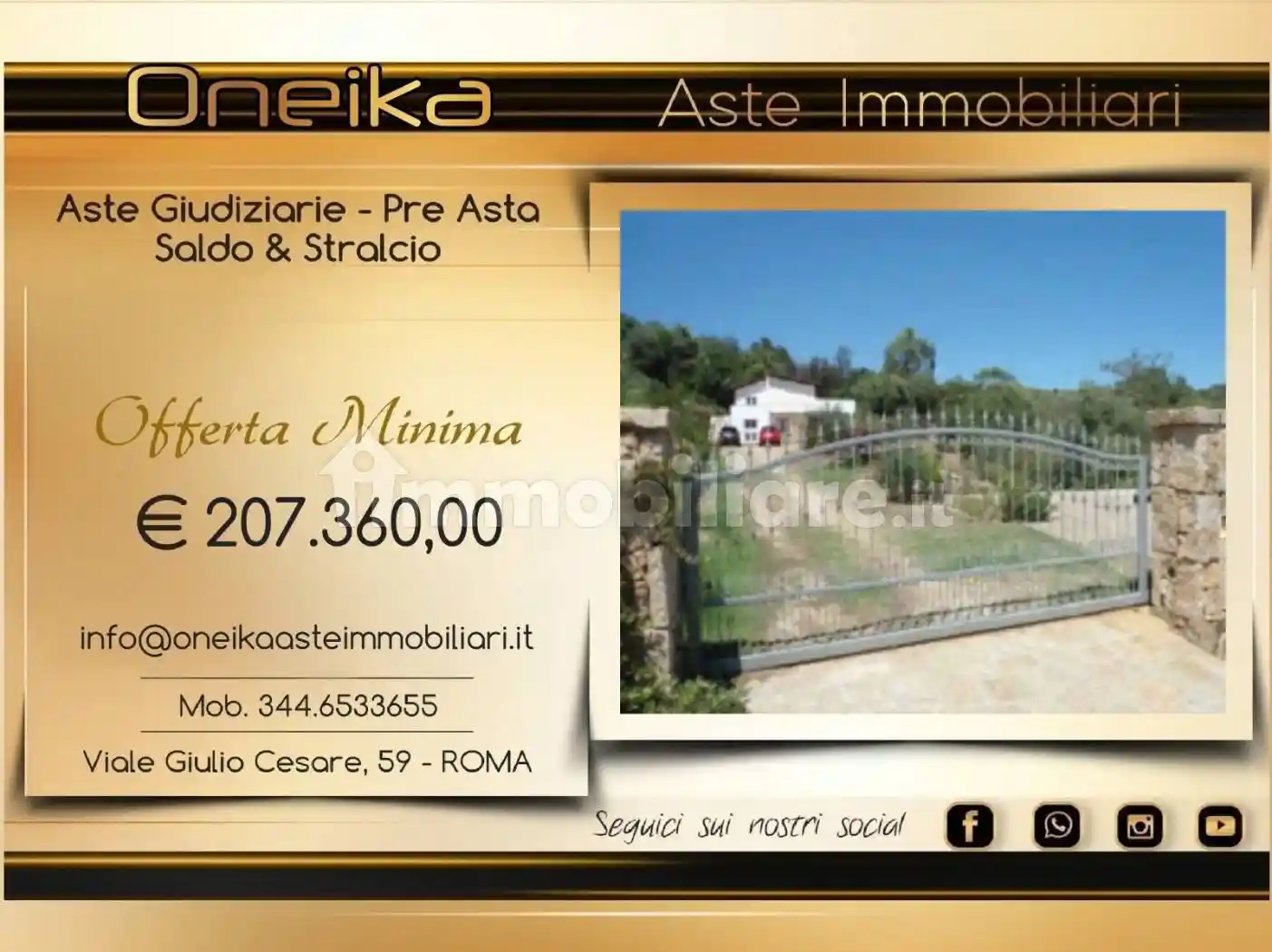 Villa in vendita a Arzachena