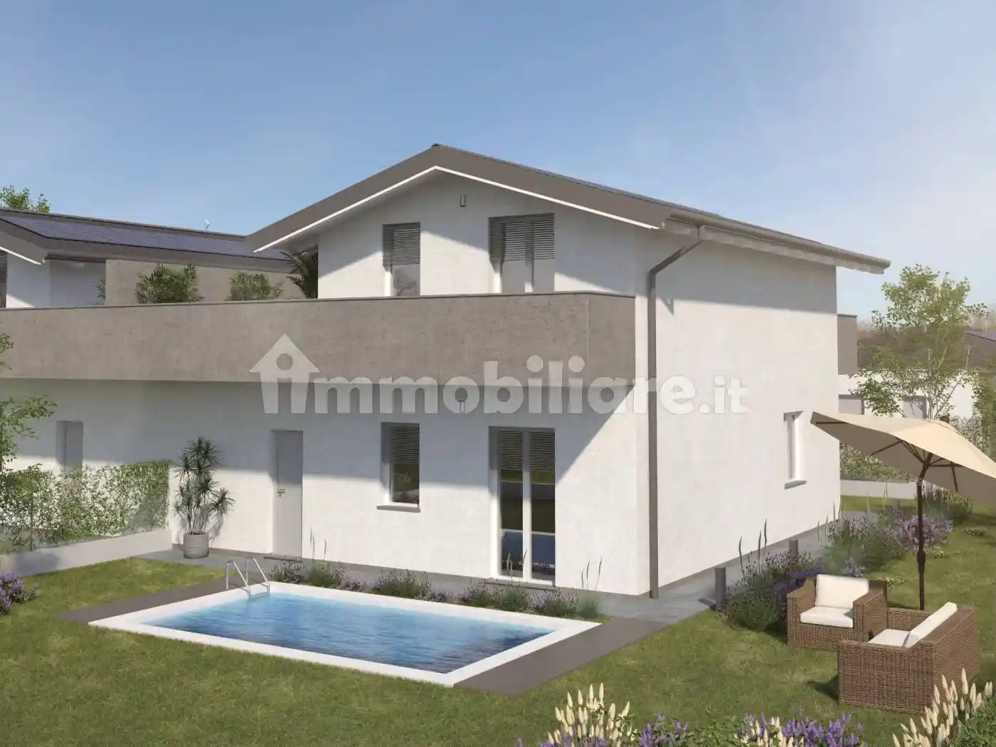 Villa unifamiliare via Guglielmo Marconi, Uggiate Trevano, Uggiate con Ronago - foto 2