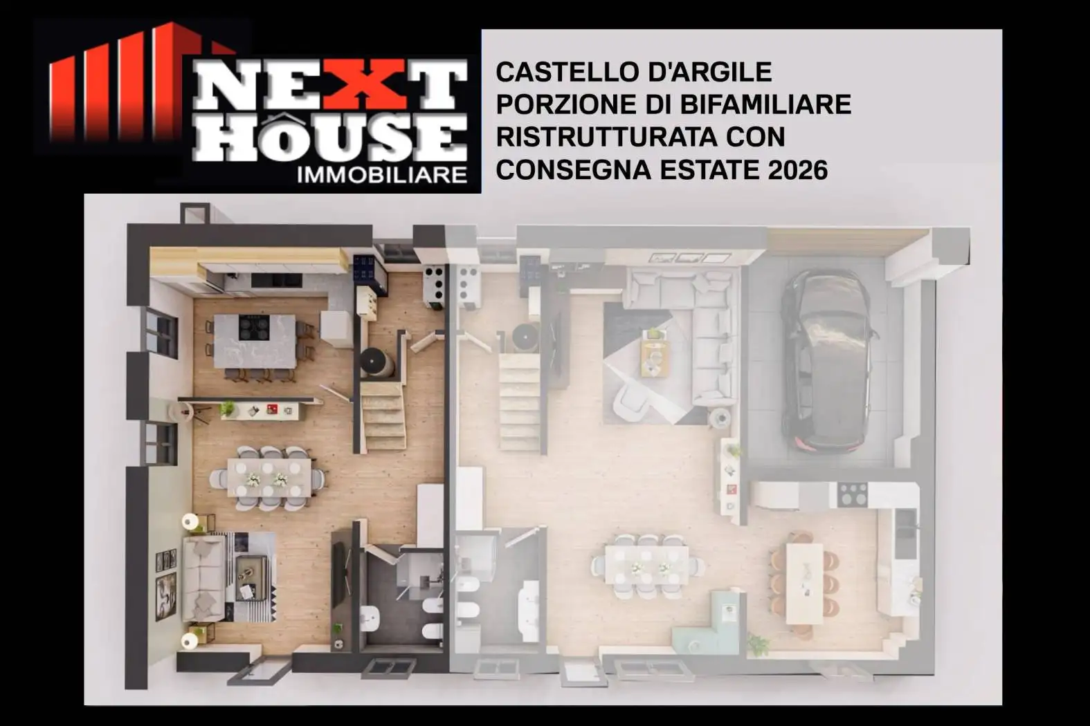 Villetta a schiera in vendita a Castello d'Argile