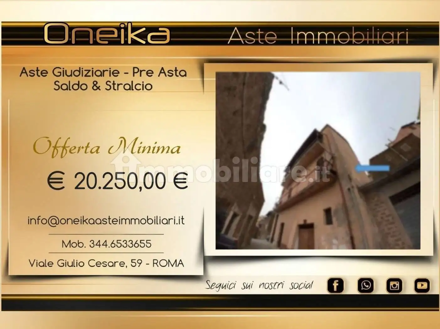 Appartamento in asta a Castel Sant'Elia