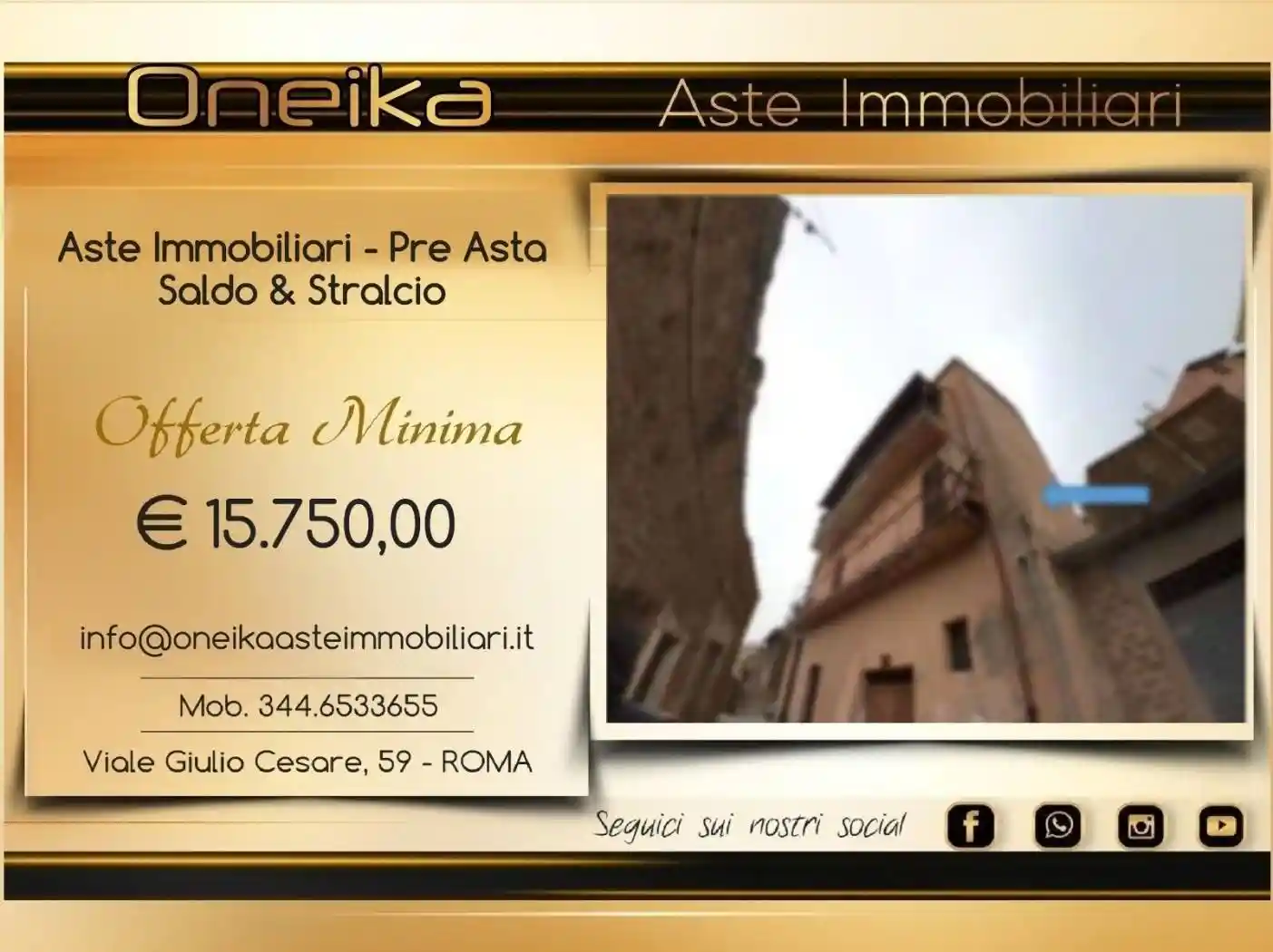 Appartamento in asta a Castel Sant'Elia