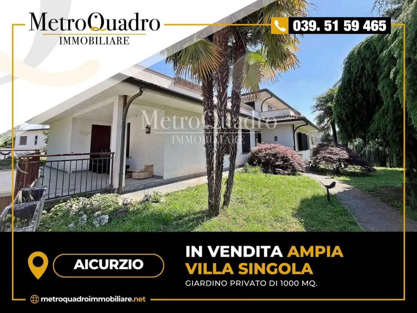 Villa in vendita a Aicurzio