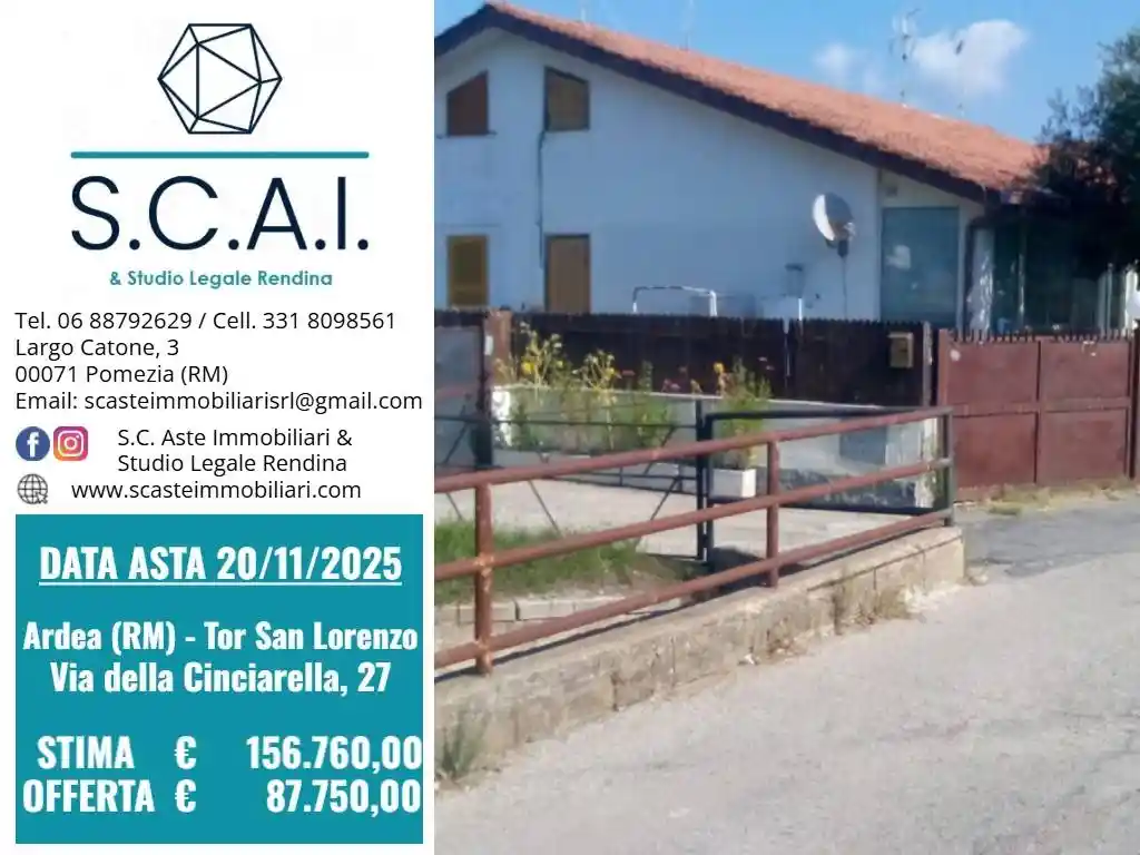 Villa in vendita a Ardea