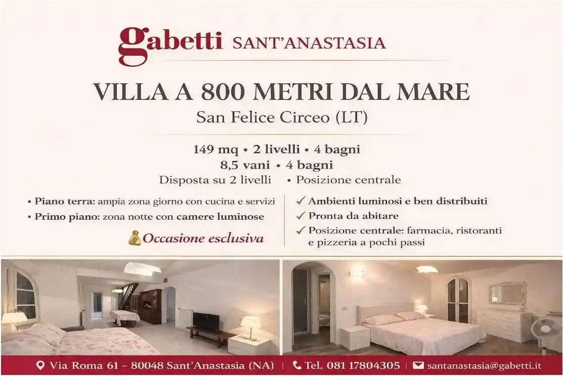 Villa in vendita a San Felice Circeo