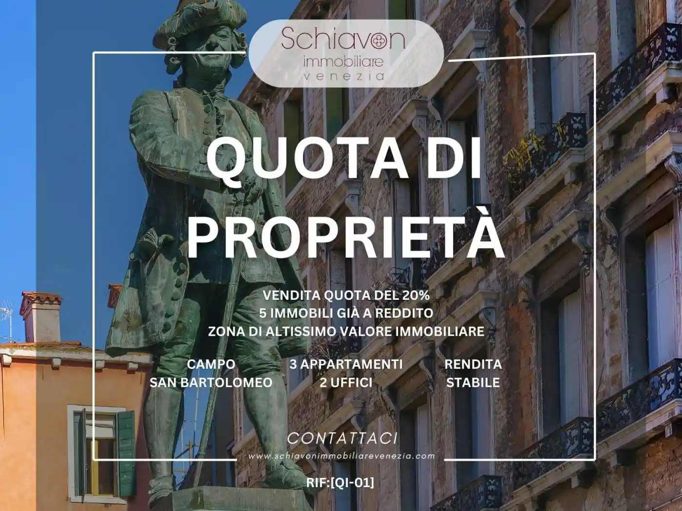 Appartamento in vendita a Venezia