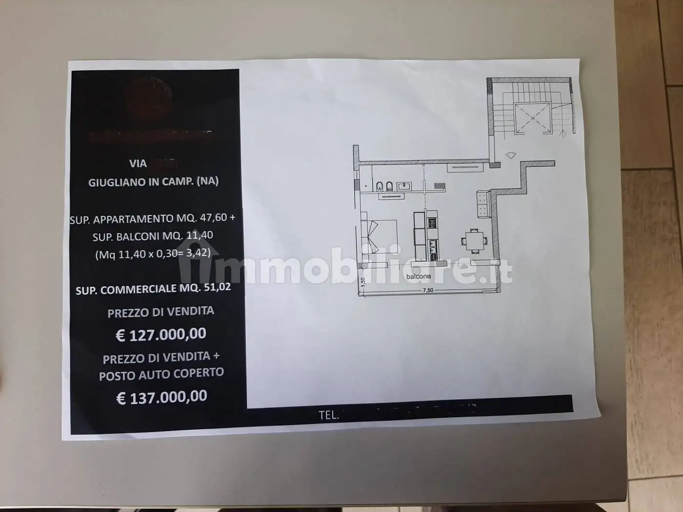 Appartamento in vendita a Giugliano in Campania