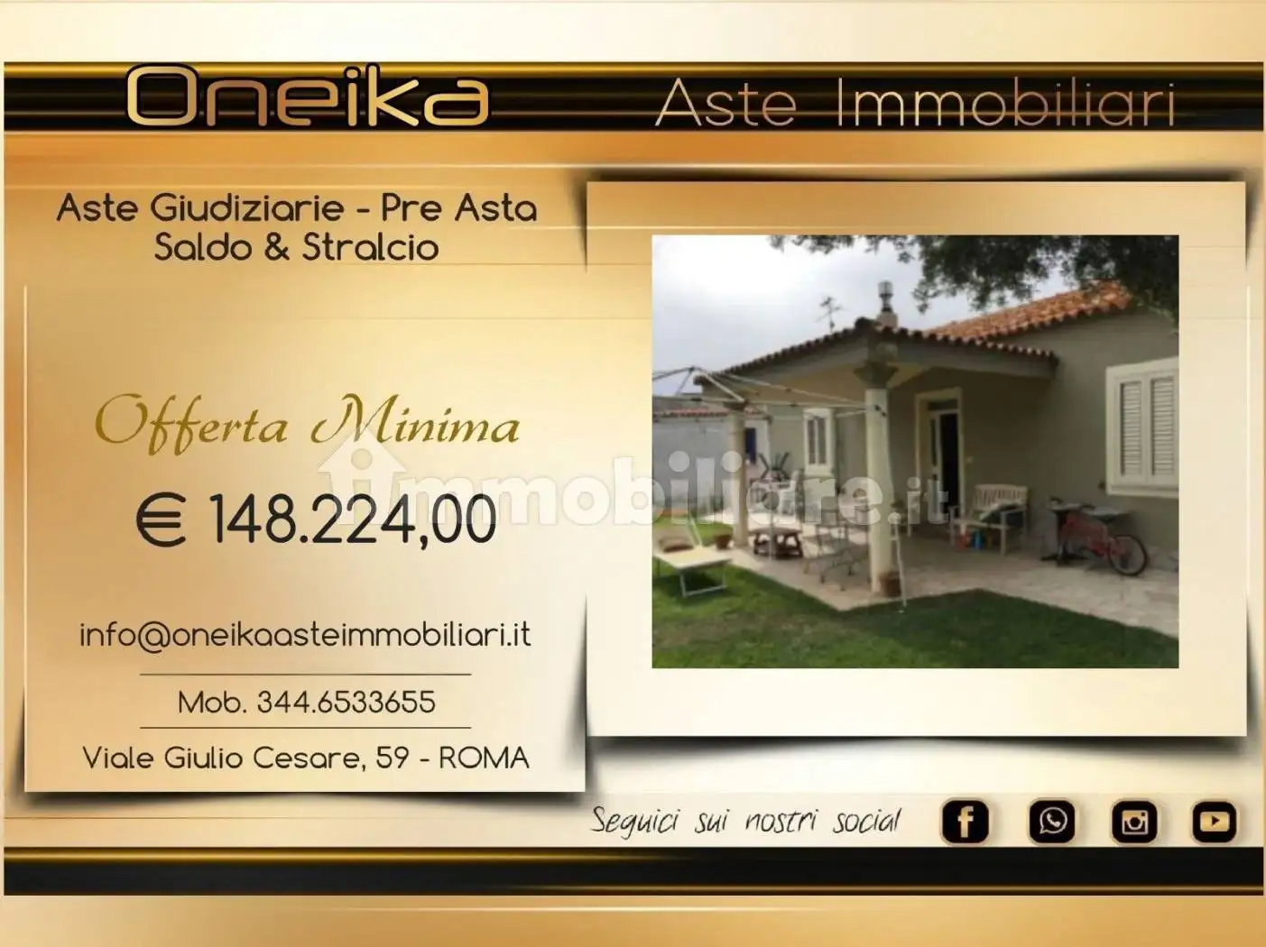 Appartamento in asta a Olbia