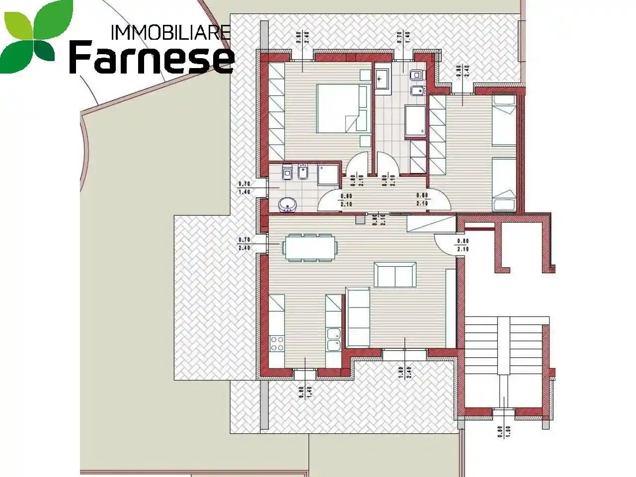 Appartamento in vendita a Piacenza