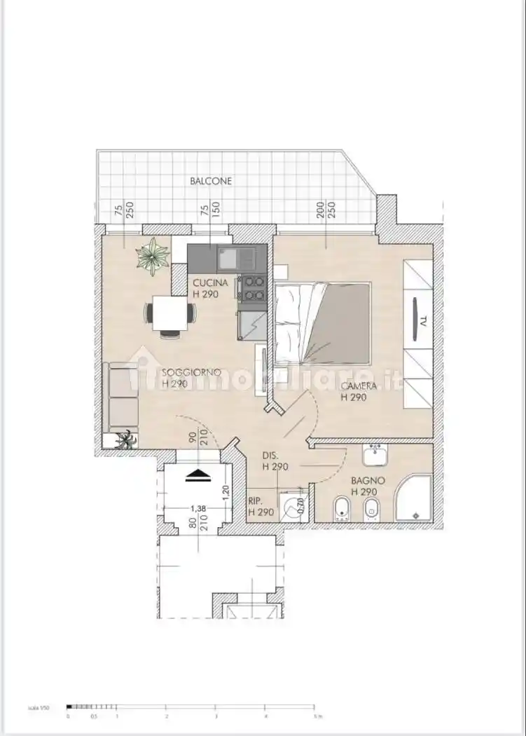 Appartamento in affitto a Milano