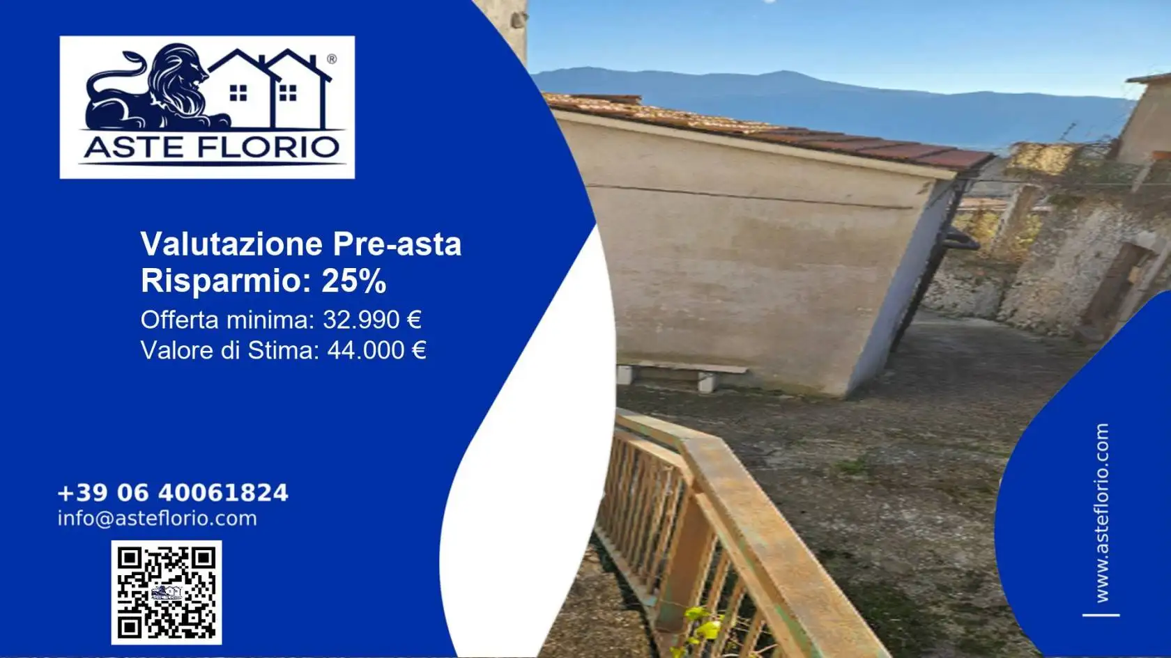 Appartamento in asta a San Vittore del Lazio