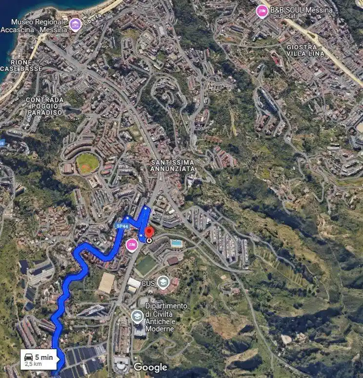 Quadrilocale via Umberto Terracini 33, Annunziata Alta, Messina - foto 2