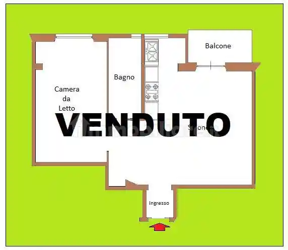 Appartamento in vendita a Roma
