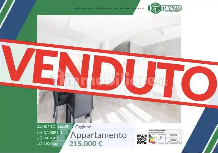 Appartamento in vendita a Oggiono