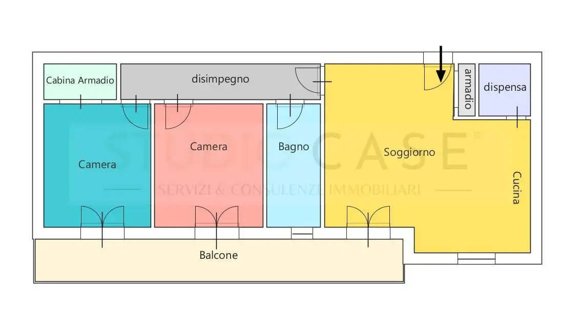 Appartamento in vendita a Quarto