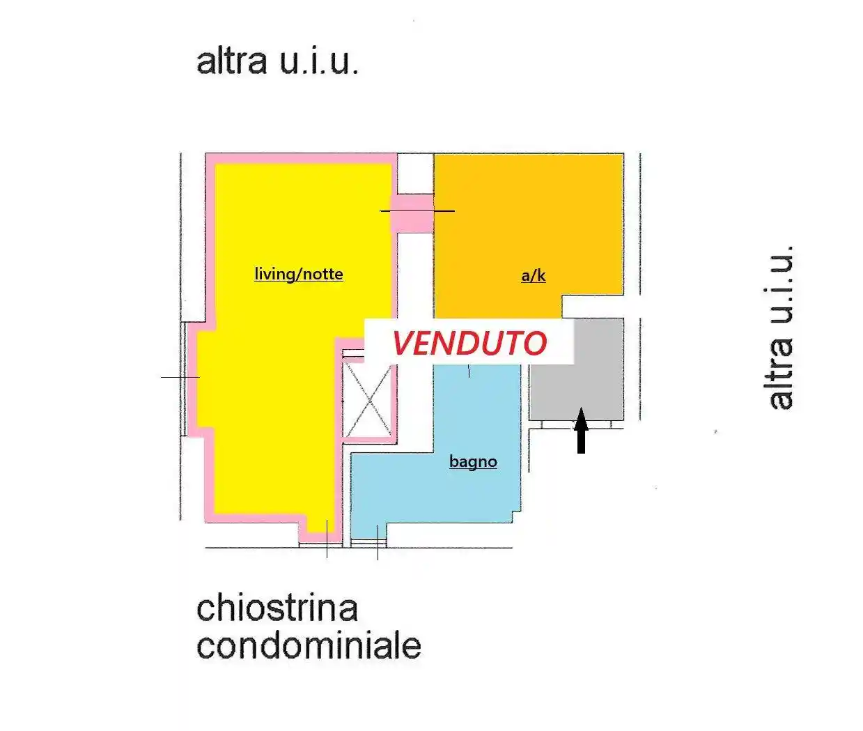 Appartamento in vendita a Roma