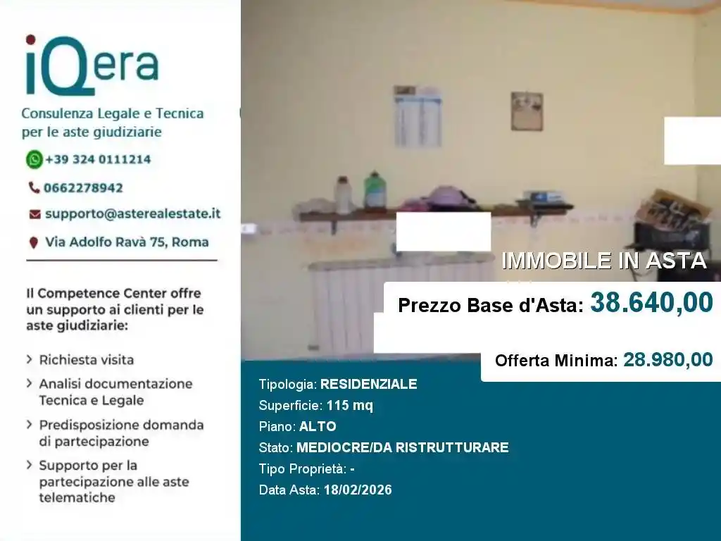 Appartamento in vendita a Caltanissetta