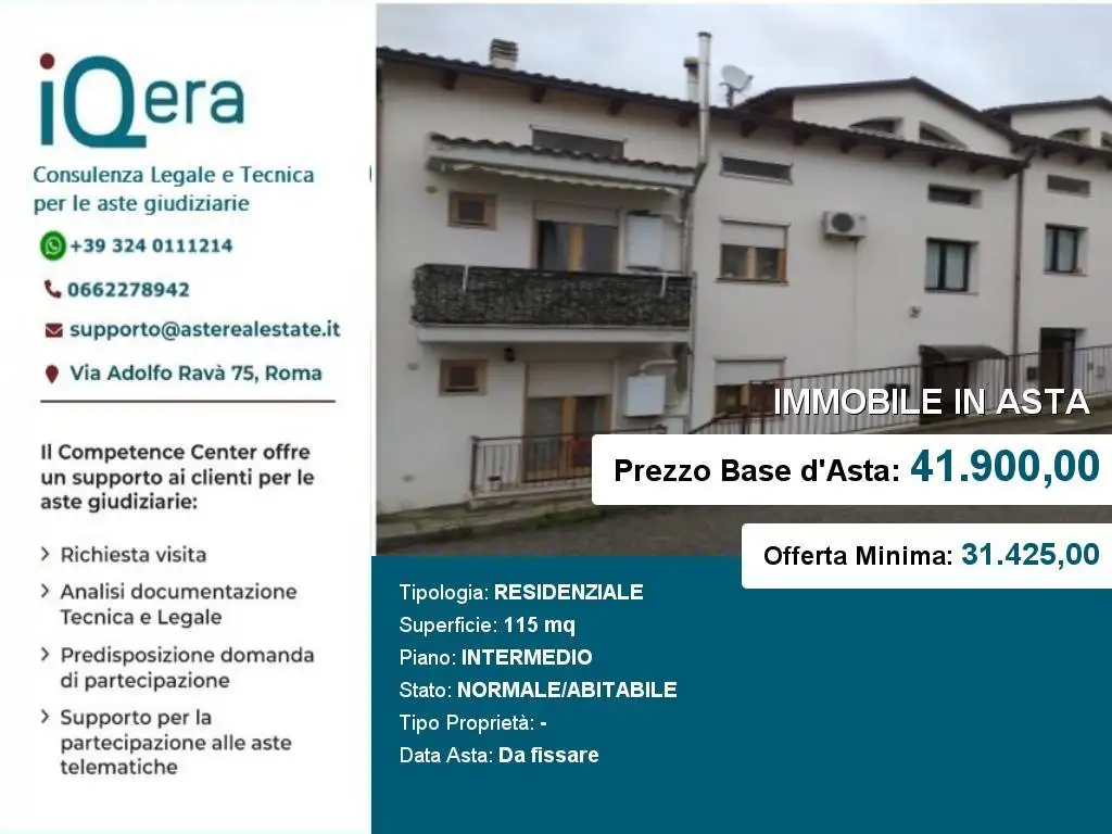 Appartamento in asta a Garaguso