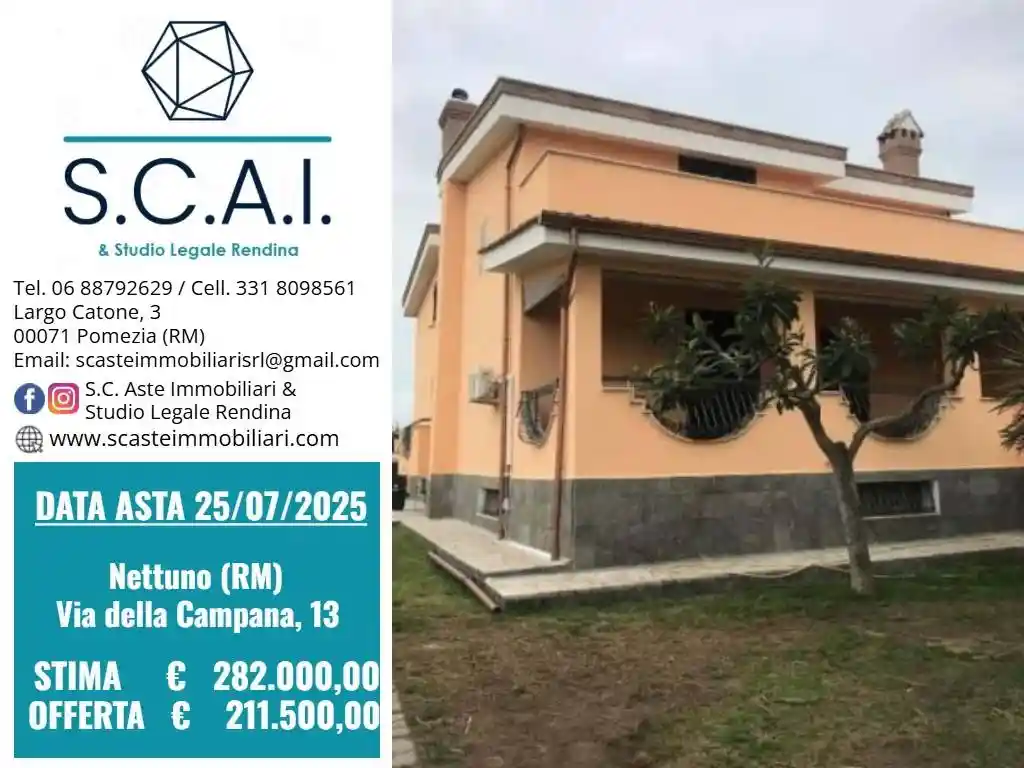 Villa in vendita a Nettuno