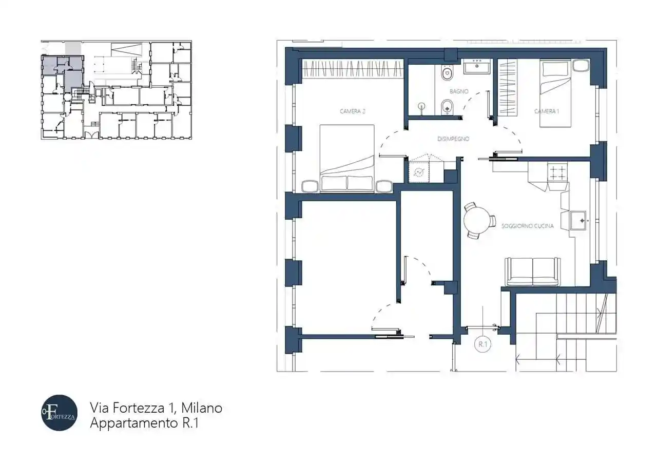 Trilocale via Fortezza, 1, Villa San Giovanni, Milano - foto 3