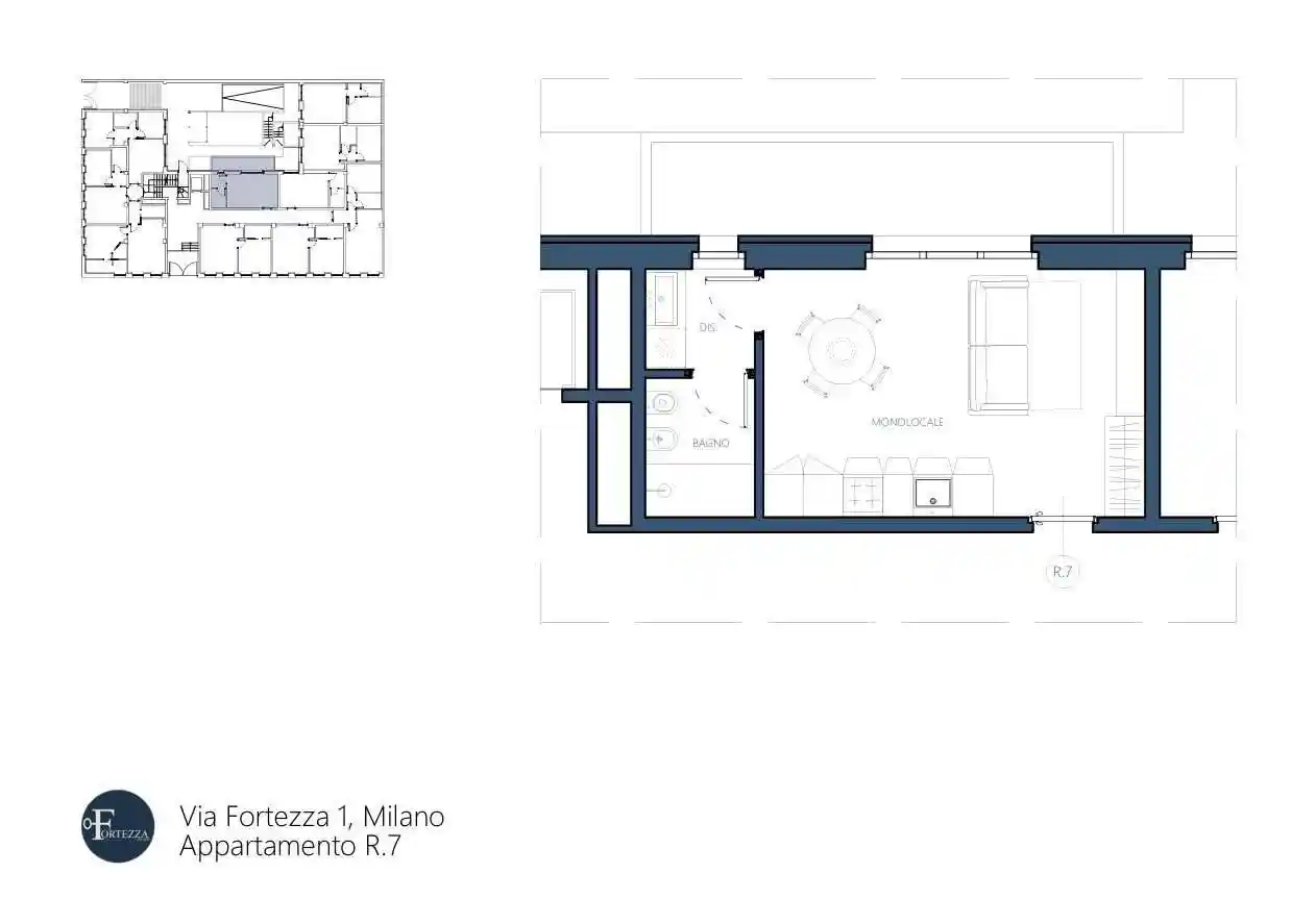 Monolocale via Fortezza, 1, Villa San Giovanni, Milano - foto 3