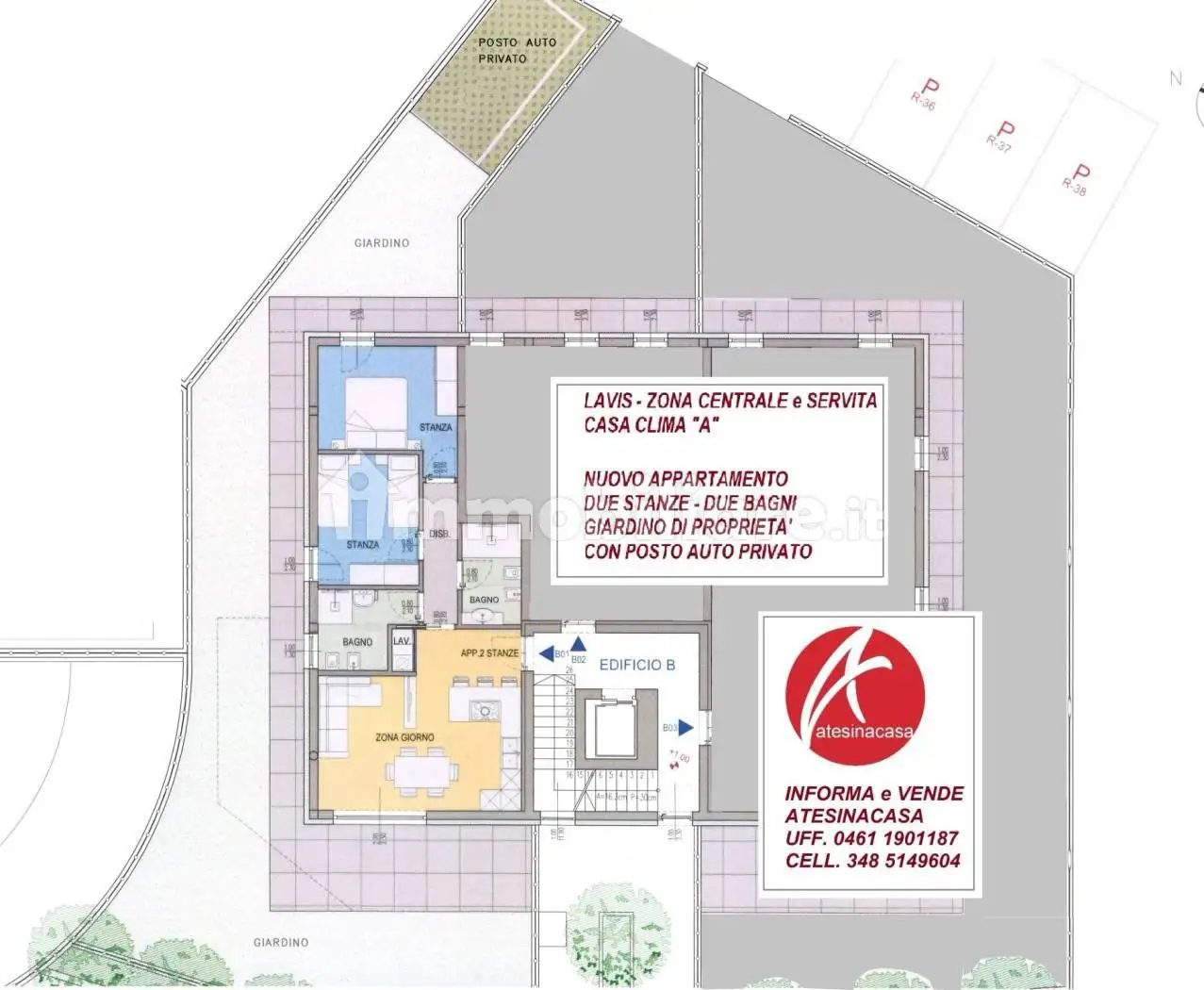 Appartamento in vendita a Lavis