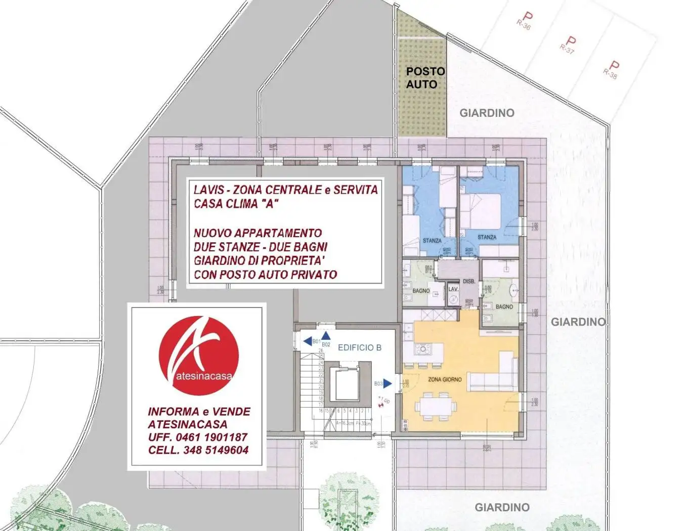 Appartamento in vendita a Lavis