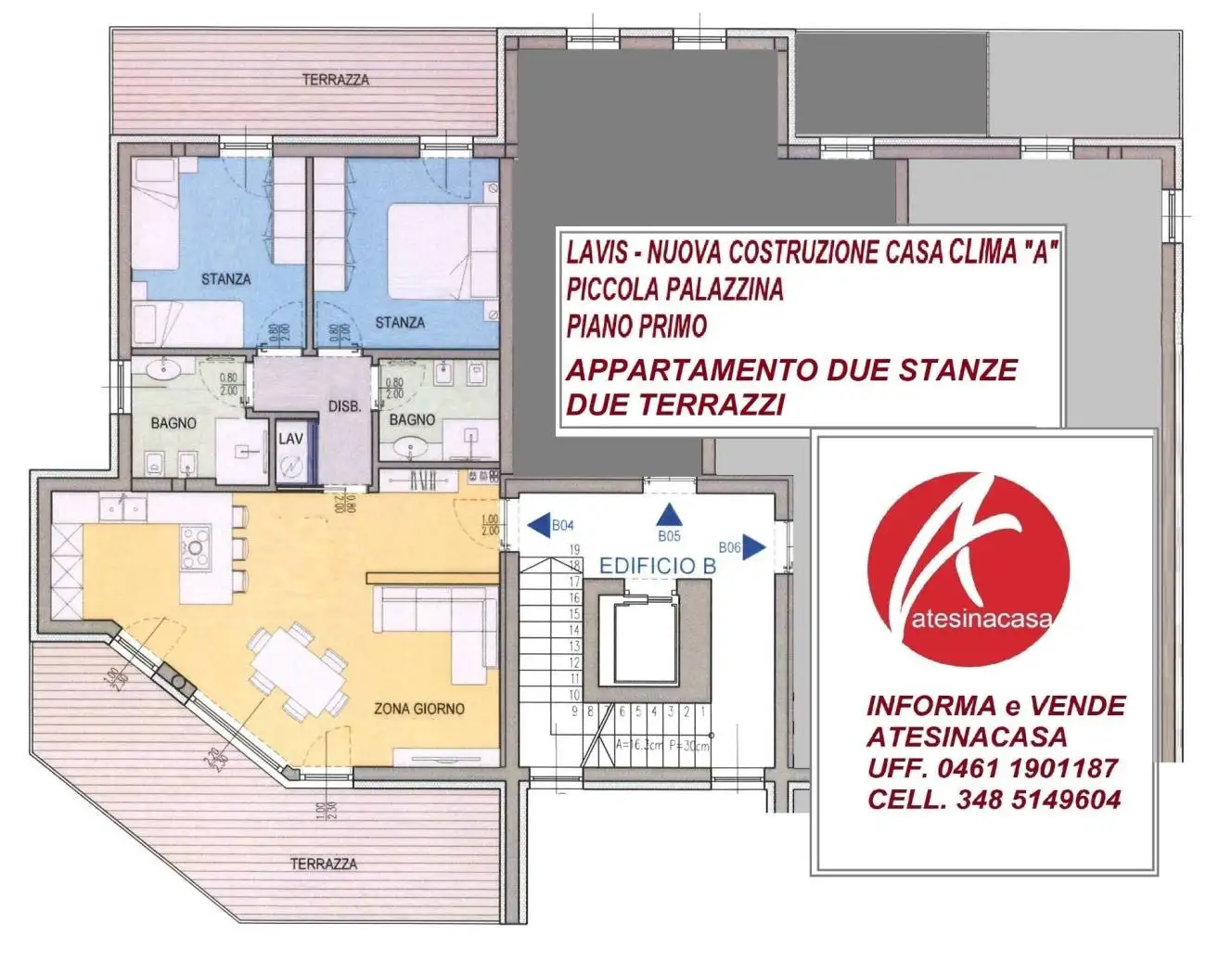 Appartamento in vendita a Lavis